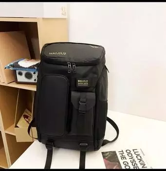 Large Letter Print Capacity Multifunctional Backpack For Outdoor Activitie