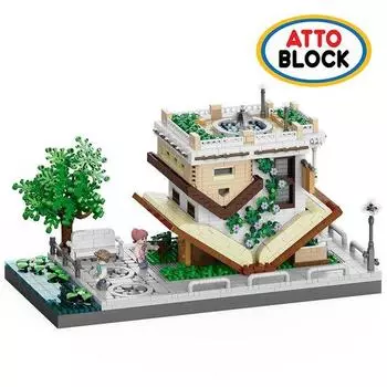 Большой наноблок Удивительное кафе Ханбук (9936-4pzx)