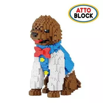 Large Nanoblock Jacket Brown Poodle (6618-11pzx)