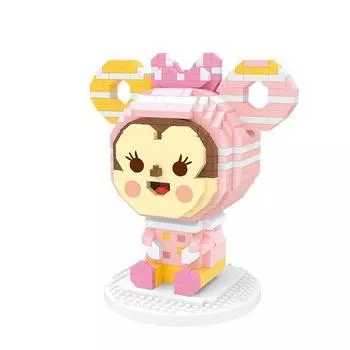 Large Nanoblock Pink Mouse (2671wh)