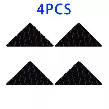 Large PET Anti-Slip Washable Carpet Pads for Hardwood Floors and Tiles, 4Pieces 4 pieces