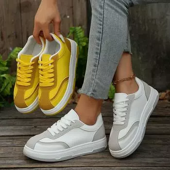 Large size casual shoes single shoes women s 2025 spring and autumn explosion Korean version fashion versatile single shoes platform casual board shoe 36 серый