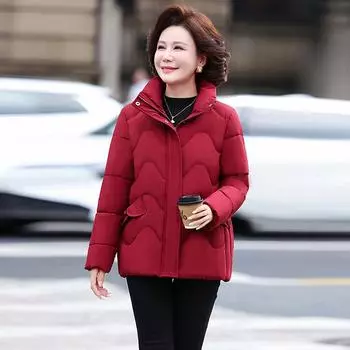 Large size cotton-padded clothes women s winter clothes 2025 new cotton-padded clothes Korean version slim-fitting cotton-padded jackets short XL