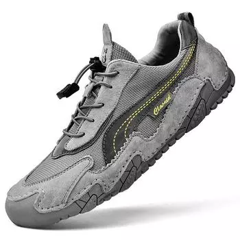 Large size men s shoes mesh comfortable and breathable fashion versatile casual shoes Korean version trendy sports shoes non-slip shoes 38