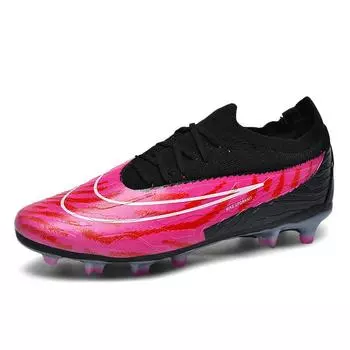 Large size outdoor primary and secondary school football shoes long broken nails youth breathable sports training shoes men and women 35