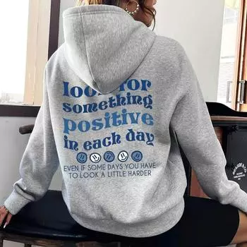 Большой размер, свитер с открытыми плечами и рукавами, свободный топ с принтом, женский свитер с капюшоном и цветным рисунком XS