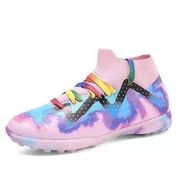 Large size X807 men s and women s football shoes New student adult long nails broken nails artificial turf competition training shoes 34