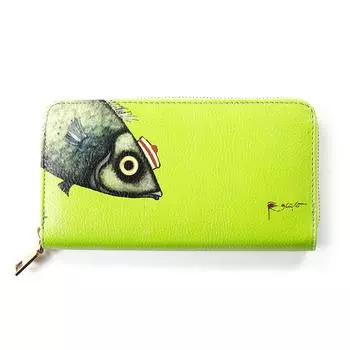 Large & Slim Women Wallet with Zipper - Credit Card Holder - 12 Cards Slots, 1 Phone & 2 Banknotes Compartments and 1 Coin Pocket - (Green Color)