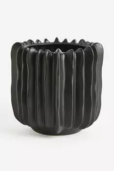 Large stoneware plant pot
