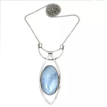 Ларимар ювелирные изделия ручной работы серебряный кулон мода 2.75 кулон