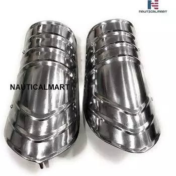 LARP Броня Стальные наручи Arm Guard Защитная броня Рыцарский костюм