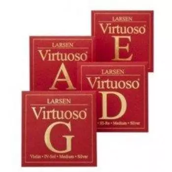 LARSEN Virtuoso Violin String Set Ball End (Средний калибр)