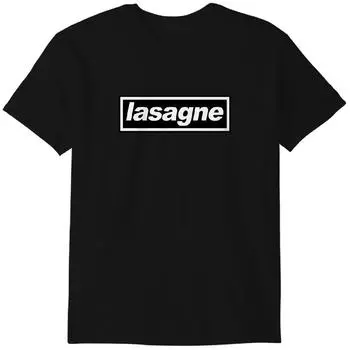 Lasagne Oasis Band Tribute - Made In The 90S T-Shirt Funny T Shirts Plain T-Shirt Plain White T Shirts Men Classic T-shirt S