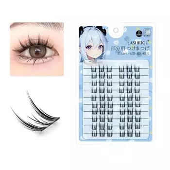 Lashidol 10rows Catelf Большой объем Частичная часть ресниц Паста для ресниц Часть ресниц