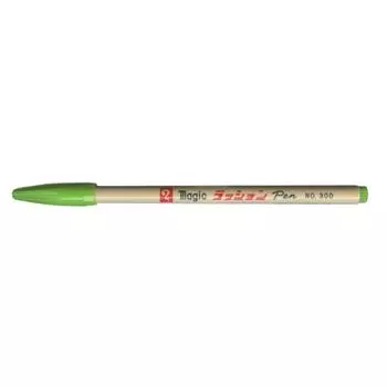 Lashon Pen Fine Point 300 Single Color No. [Yellow Green] M300-T9 зелёный