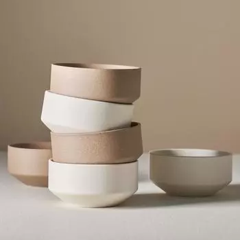 LASSIETTE DILLO Art Objet Миска для риса Посуда Коричневый/Белый коричневый