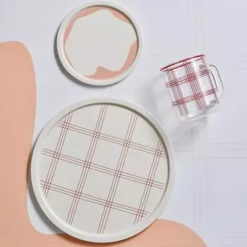 LASSIETTE LUVY Керамическая кружка Чашка и тарелка 3 шт. Посуда Можно мыть в посудомоечной машине