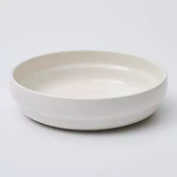 LASSIETTE NUBE Керамическая средняя низкая чаша можно мыть в посудомоечной машине Желтый, Белый жёлтый