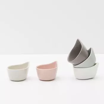 LASSIETTE ONBAN Керамическая посуда Чаша для соуса Натуральная посуда Можно мыть в посудомоечной машине бежевый