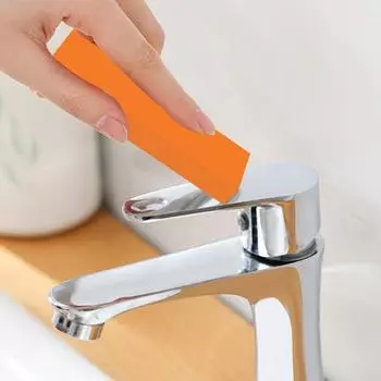 Ластик для кухни из нержавеющей стали, однотонный, волшебный ластик, мощное средство для удаления известкового налета, чистящая салфетка, удобные инструменты для улицы