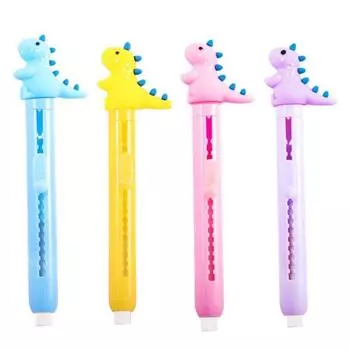 Ластик для протирки карандашей, новинка, ластик для карандашей, выдвижной ластик, офисные аксессуары 1