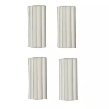 Ластик для рисования резиновый пластилин №5 (большой) белый Идеально подходит для стирания рисунков углем или мелом. Сделано в Японии для вашего спокойствия. (4 шт)