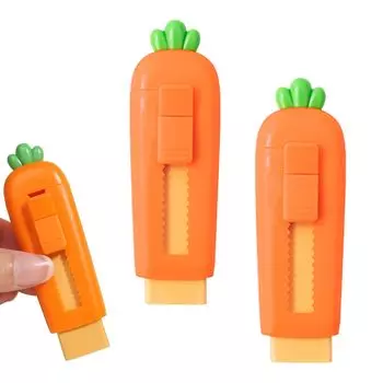 Ластик-морковка Слайдер Ластик Ластик Ученики начальной школы Легко стирать Милый Забавный Студенческий Офис Канцелярские принадлежности Девочки Мальчики Интересно