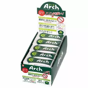 Ластик Sakura Crepas Arch 100 20 шт. RAF100(20) белый
