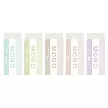 Ластик Tombow MONO пастельный стеклянный цвет набор из 5 предметов JCA-516XAZ