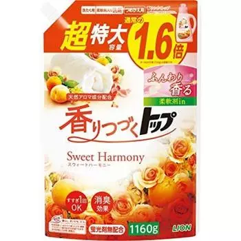 Lasting Scent Top SweetHarmony Extra Large Refill 1160g x 3 Piece Set
