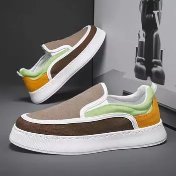 Последние новинки весны и осени. Мужская парусиновая обувь. Мягкая подошва. Удобные кроссовки для бега. Модная универсальная повседневная обувь для скейтбординга. 39