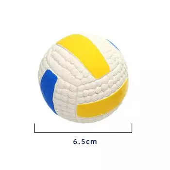 LaTeX Теннис Собачий Укус Банка Jarre Aero Бульдог Корги Игрушка Volleyball