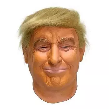 Латексная человеческая маска Трампа на всю голову для фестиваля масок на Хэллоуин, Пасхальный костюм для вечеринки, президентский косплей Дональда Трампа, фанаты