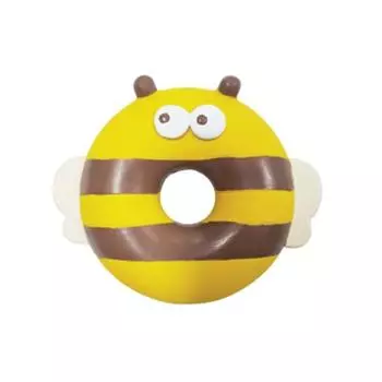 Латексная игрушка для собаки Karlie Donut 11 см, мед, 1 шт.