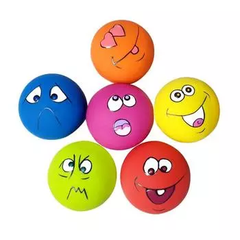 Латексная игрушка-писк для собак Rich Dogs Mandeuk, 1 комплект (5 кусков), 5 типов