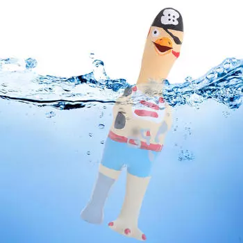 Латексная куриная пищащая игрушка для собак для детей, забавная жевательная игрушка для взрослых, семейные игры на открытом воздухе OK