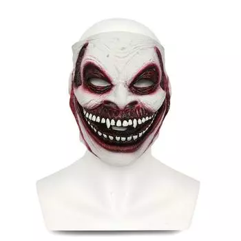 Латексная маска The Fiend, страшная реалистичная маска демона для Хэллоуина, реквизит для косплея