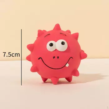 Латексные игрушки для домашних животных, пищащая игрушка для собак, забавная маленькая интерактивная игра, милое жевание розы красного