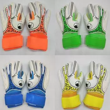 Латексные вратарские перчатки высшего качества для детей и взрослых, толстые перчатки для школьников-подростков, футбольные перчатки для футбольных матчей, вратарские перчатки Size 5