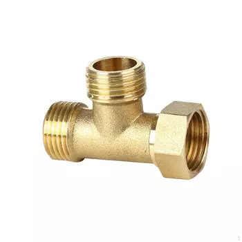 Латунь для воды, 3-ходовой соединитель для туалета, установка Style C