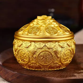 , Латунная чаша из рога изобилия, китайская чаша для помещения