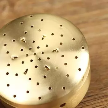 Латунная медная мокса-коробка для прижигания, мокса-горелка, акупунктурная роликовая палочка Holde