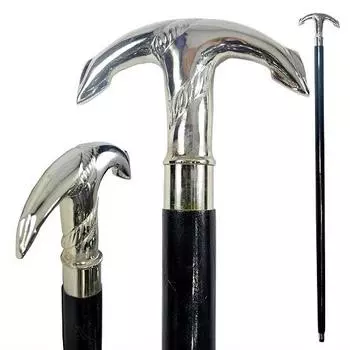 Латунная ручка-якорь Трость Деревянная трость из палисандра, латунь