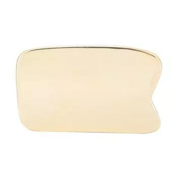 Латунная скребковая пластина скребок массажер СПА массажер для тела инструмент Здравоохранение