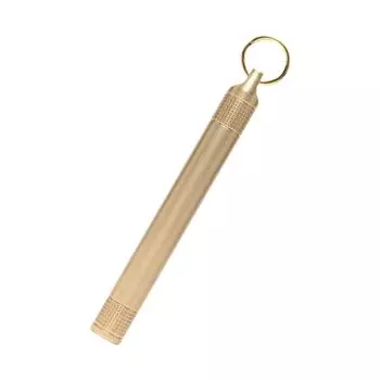 Латунные герметичные бутылки Водонепроницаемый контейнер Брелок Бутылка для зубочисток Инструмент для кемпинга на открытом воздухе Карманный держатель для таблеток