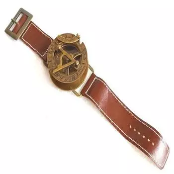 Латунные морские солнечные часы-компас наручные часы антикварный винтажный морской подарок