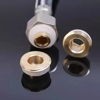 Латунные шайбы Quick Seal Universal Faucet Valve Герметичные уплотнительные кольца Прокладки Трубы Шланги Сантехнические заглушки Аксессуары для кранов