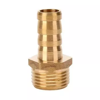 Латунные штуцеры-ёлочки, адаптер-соединитель, высокая прочность, нержавеющие, коррозионностойкие, штуцеры-ёлочки, аксессуары 3/8inch 10 mm