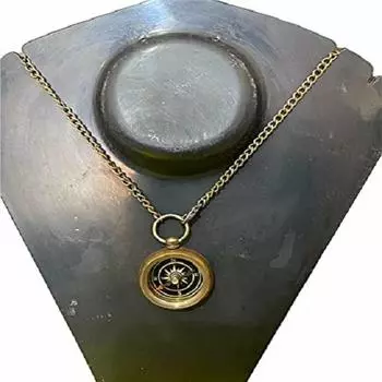 Латунный антикварный карманный компас, медальонный компас, лодочный компас для кемпинга, походов, путешествий