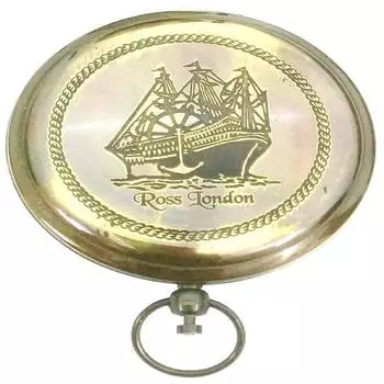 Большой магнитный компас из латуни 5,08 см